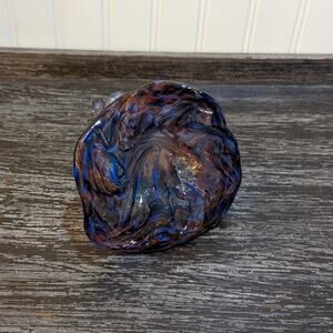 Blown Glass Art Piece Multicolor